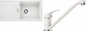 Set 13-A Blanco Favum XL 6 S + Blanco Daras - Biela